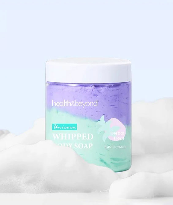 Cream mousse shower gel