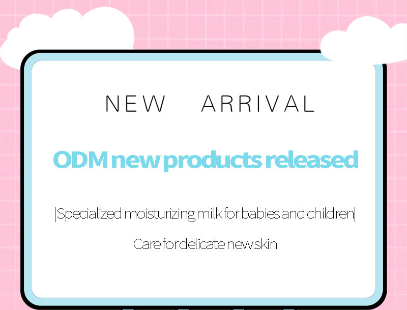 Moisturizing milk infants