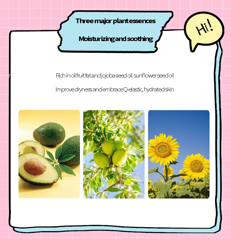 Moisturizing milk infants