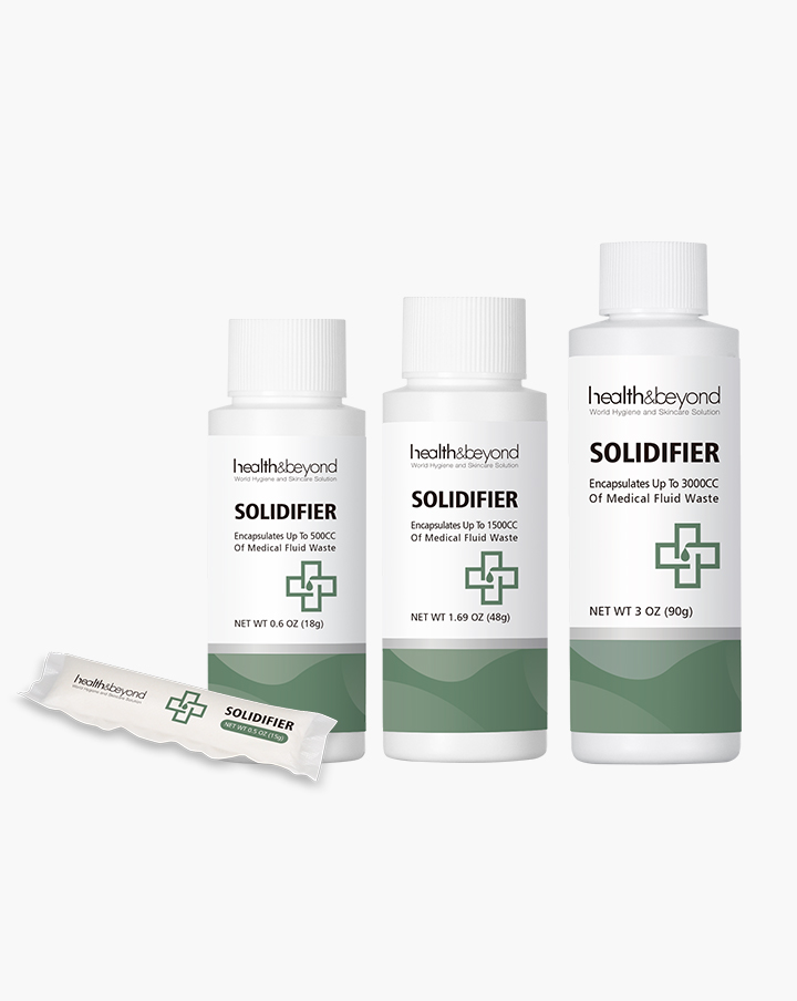 Encapsulates up to 500CC Solidifier