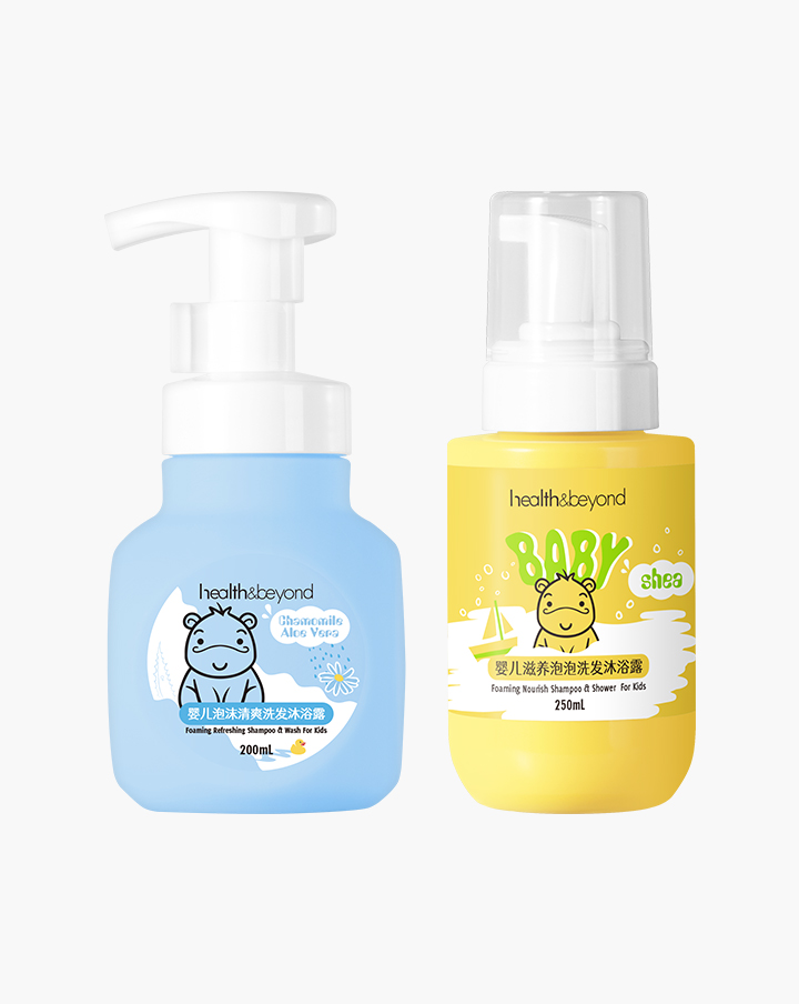 Foaming Refreshing Shampoo & Wash For Kids