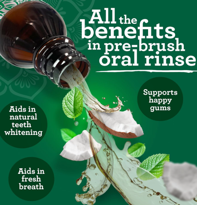 Oil Pulling Oral Rinse
